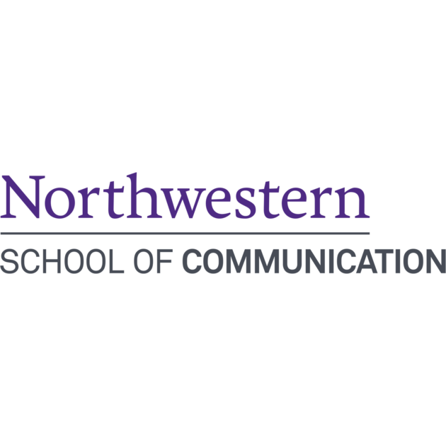 Northwestern School of Communication logo.