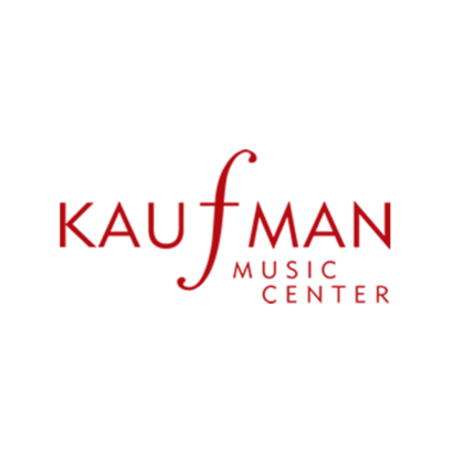 Kaufman music center logo.